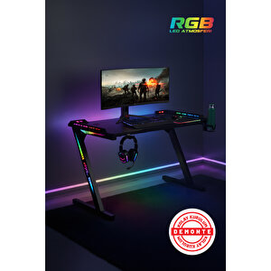 Aura Rgb Ledli Oyuncu Masası