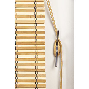Navagrey Rodos Ahşap Bambu Stor Perde 80x180 cm