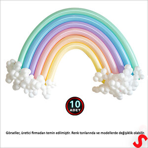 Sosis Makaron Balon - 10 Adet