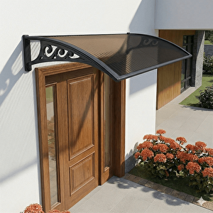 Plastik Sundurma Antrasit - Bronz 120x100 cm