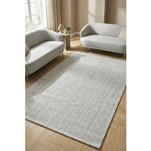Modern Halı Sisal Bukleli Halı Gümüş Halı Salon Halısı Oturma Odası Halısı Koridor Halısı Yolluk 100x400 cm