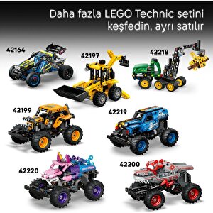 Lego 42225 Technic Sarı Motosiklet