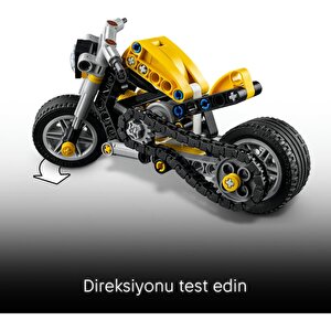 Lego 42225 Technic Sarı Motosiklet