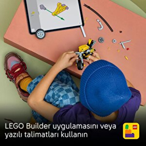 Lego 42225 Technic Sarı Motosiklet