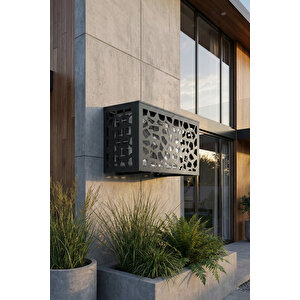 Klima Motoru/dış Ünite Gizleme/koruma Kafesi Xs 7000-9000 Btu 86x44x65(h) Alüminyum Stone Antrasit