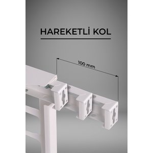 Klima Motoru/dış Ünite Gizleme/koruma Kafesi Xs 7000 Btu-9000 Btu 86x44x65(h) Açısız Condor Beyaz