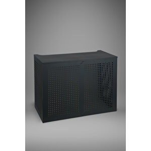 Klima Motoru/dış Ünite Gizleme/koruma Kafesi L 120x62x110(h) Square Antrasit