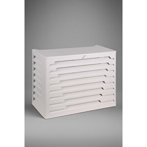 Klima Motoru/dış Ünite Gizleme/koruma Kafesi L 120x62x110(h) Radıus Beyaz