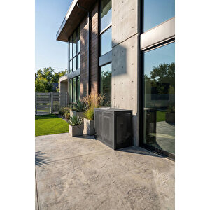 Klima Motoru/dış Ünite Gizleme/koruma Kafesi L 120x62x110(h) Alüminyum Square Antrasit