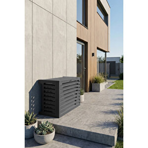 Klima Motoru/dış Ünite Gizleme/koruma Kafesi Xs 7000-9000 Btu 86x44x65(h) Alüminyum Stage Antrasit