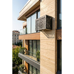Klima Motoru/dış Ünite Gizleme/koruma Kafesi Xl 120x62x150(h) Alüminyum Cormoran Antrasit