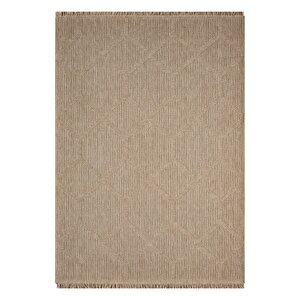 Seyran İndia 669 Bej Hav Toz Tutmayan Modern Jüt Desen Salon Mutfak Halısı 160x230 cm
