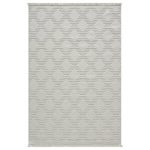 Ruby 1550 Krem - Salon & Oturma Odası Halısı - Sade, Zarif Ve Estetik 80x300 cm