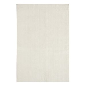 Seyran Bali 4005 Krem Düz Renk Spor Tozumaz Yumuşak Dokulu Shaggy Halı Salon Oturma Odası Halısı 80x500 cm