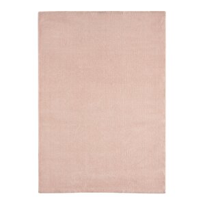 Seyran Bali 4005 Pembe Düz Renk Spor Tozumaz Yumuşak Dokulu Shaggy Halı Salon Oturma Odası Halısı 100x150 cm