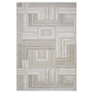 Gusto Serisi 902 - Bej Renk - Modern Zarafet - Salon & Oturma Odası Halısı 200x250 cm