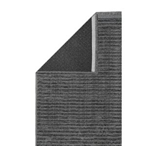 Cool 404 Antrasit Dokuma Taban Halı 80x350 cm