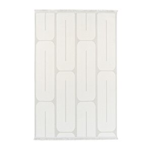 Halı Sepeti Opela En304 Krem Yumuşak Dokulu İskandinav Bohem Tozumaz Salon Oturma Yolluk 80x300 cm