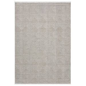 Gusto Serisi 901 - Bej Renk - Modern Zarafet - Salon & Oturma Odası Halısı 100x300 cm