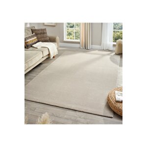 Seyran Bali 4005 Taş Düz Renk Spor Tozumaz Yumuşak Dokulu Shaggy Halı Salon Oturma Odası Halısı 80x150 cm