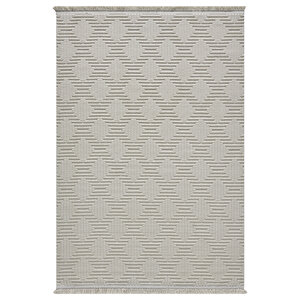 Ruby 1550 Bej - Salon & Oturma Odası Halısı - Sade, Zarif Ve Estetik 80x250 cm