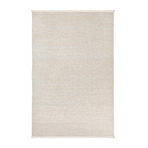 Cool 404 Krem Dokuma Taban Halı 120x500 cm
