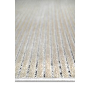 Cool 404 Krem Dokuma Taban Halı 120x500 cm