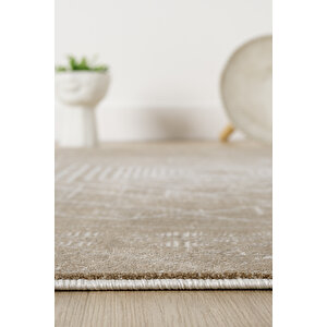Gusto Serisi 906 - Vizon Renk - Modern Zarafet - Salon & Oturma Odası Halısı 160x230 cm