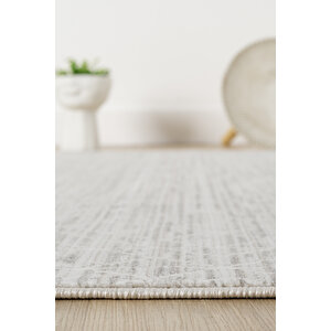 Gusto Serisi 903 - Gri Renk - Modern Zarafet - Salon & Oturma Odası Halısı 200x290 cm