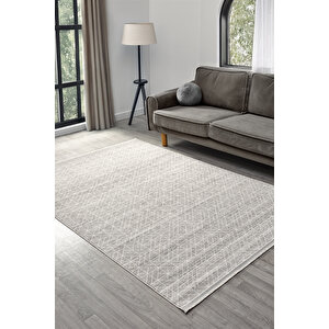 Gusto Serisi 903 - Gri Renk - Modern Zarafet - Salon & Oturma Odası Halısı 200x290 cm