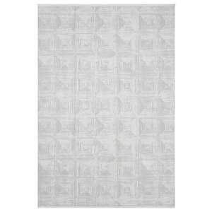 Gusto Serisi 901 - Krem Renk - Modern Zarafet - Salon & Oturma Odası Halısı 80x300 cm