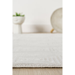 Gusto Serisi 901 - Krem Renk - Modern Zarafet - Salon & Oturma Odası Halısı 80x300 cm