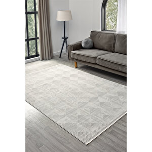 Gusto Serisi 901 - Krem Renk - Modern Zarafet - Salon & Oturma Odası Halısı 80x300 cm