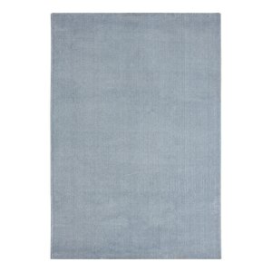 Seyran Bali 4005 Mavi Düz Renk Spor Tozumaz Yumuşak Dokulu Shaggy Halı Salon Oturma Odası Halısı 80x250 cm