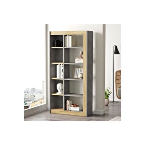 Arya Kitaplık 149cm Keçe-beton Ary23-kr Keçe