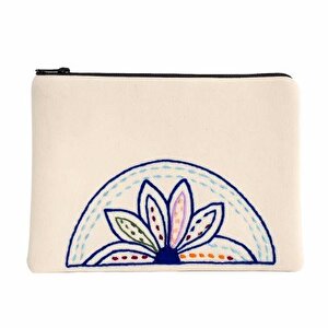Mandala Desenli El Nakışlı Cüzdan Umutkent (20x14 Cm)