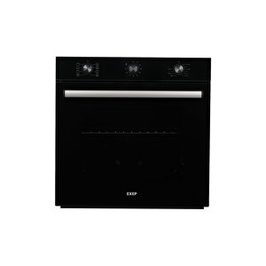 Ef-240 Si̇yah Ankastre Firin(71 Li̇tre-turbo Fan-6 Programli-ücretsi̇z Kurulum)