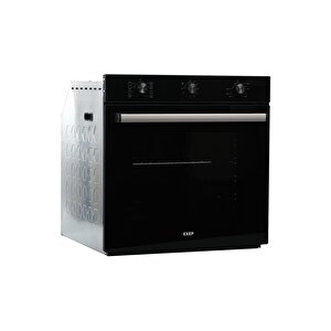 Ef-240 Si̇yah Ankastre Firin(71 Li̇tre-turbo Fan-6 Programli-ücretsi̇z Kurulum)