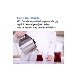 Fakir Chailand Maxi Xxl Çelik Çay Makinesi İnox