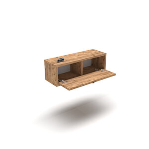 Tek Kapaklı Modern Dresuar Antre Hol Dekoratif Dresuar Mobilya 60 Cm