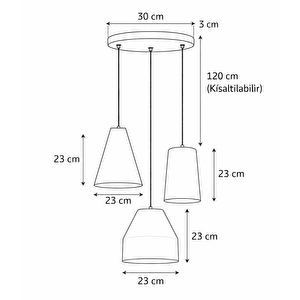 Stone 3’lü Beton Dokulu Sarkıt Avize Bohem & Pinterest Tarzı Modern Oturma Odası Aydınlatma Nestvibe Açık Gri