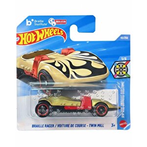 Hot Wheels Hw All Drivers Welcome Braille Racer Twin Mill Jjj11