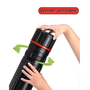 8,5 Cm Proje Tüpü Siyah