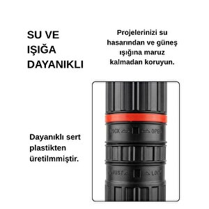 Tebag 8,5 Cm Proje Tüpü Siyah
