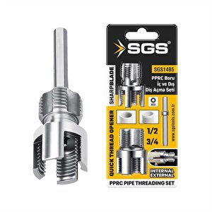 Sgs Pprc Boru Di̇ş Açma Seti̇ 20-25 Mm (1/2"-3/4") Sgs1485