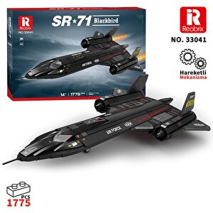 Reobrix 33041 Sr-71 Blackbird Yapı Blok Seti Building Blocks - 1733 Parça