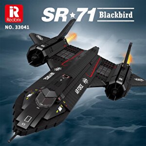 Reobrix 33041 Sr-71 Blackbird Yapı Blok Seti Building Blocks - 1733 Parça