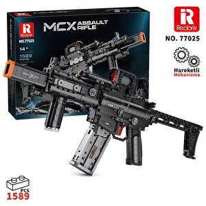 Reobrix 77025 Mcx Saldırı Tüfeği Yaratıcı Yapı Blok Seti Building Blocks (assault Rifle) -1589 Parça