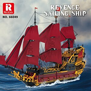 Reobrix 66049 Kraliçe Anne'nin İntikamı Gemi Yaratıcı Yapı Blok Seti Building Blocks (revenge Sailing Ship) - 5666 Parça