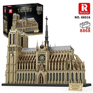 Reobrix 66016 Notre Dame Katedrali Yaratıcı Yapı Blok Seti Building Blocks (cathedral Of Notre Dame)- 8315parça